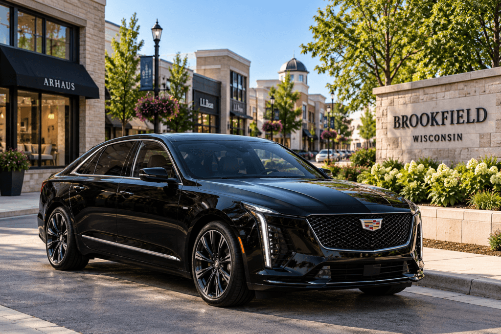 2025 cadillac ctx in brookfield wisconsin Loading luggage into an SUV for a Brookfield to O’Hare ride