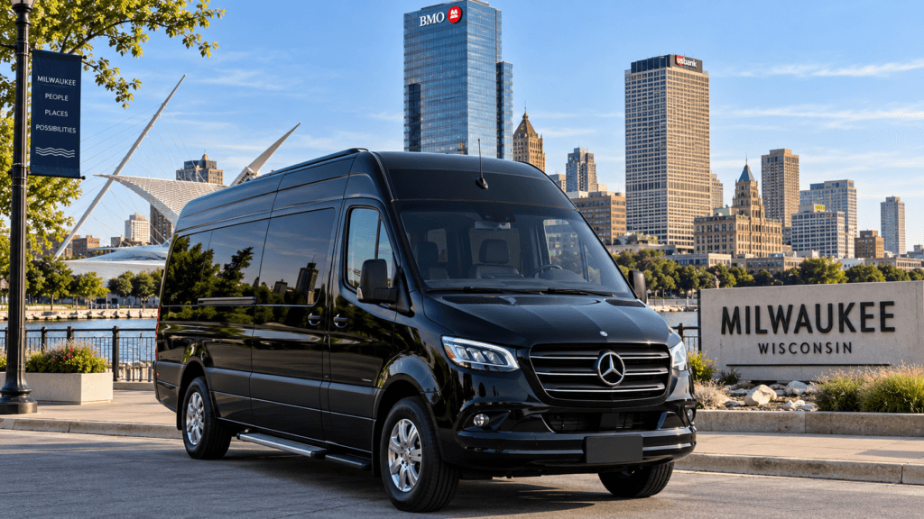 Comfortable cabin for a long-distance chauffeured ride