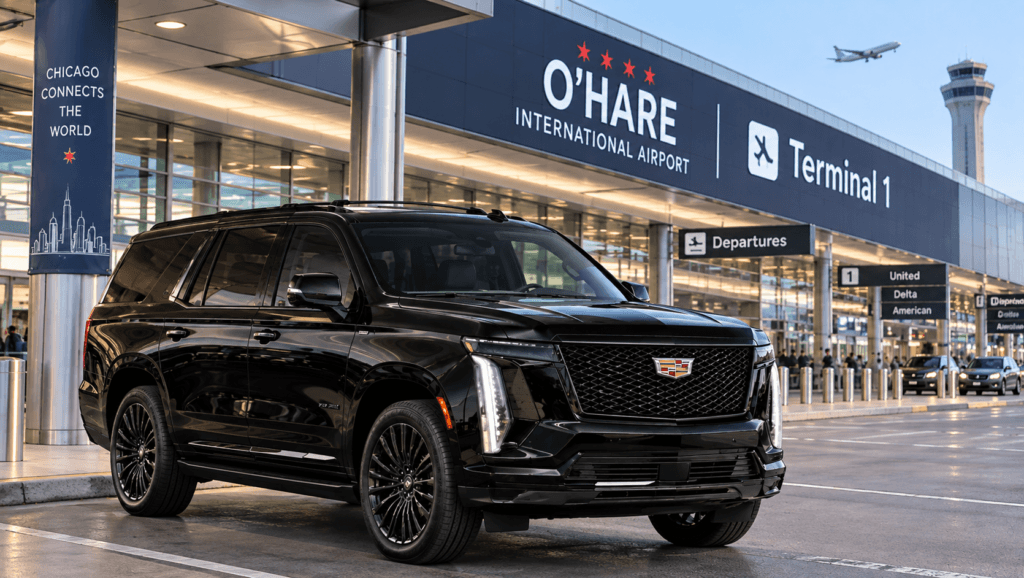 ohare airport limo from milwaukee Comfortable highway ride from O’Hare north to Milwaukee